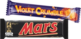 Mars+Medium+Bars+44%E2%80%9156g%2C+Violet+Crumble+Bar+50g+or+M%26amp%3BM%26rsquo%3Bs+35%E2%80%9149g+Selected+Varieties