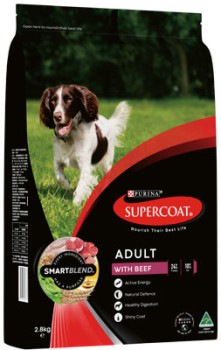 Supercoat+Smart+Blend+Dry+Dog+Food+2.6%E2%80%912.8kg+Selected+Varieties