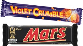 Mars+Medium+Bars+44%E2%80%9156g%2C+Violet+Crumble+Bar+50g+or+M%26amp%3BM%26rsquo%3Bs+35%E2%80%9149g+Selected+Varieties