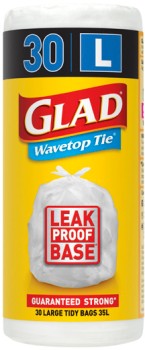 Glad-Wavetop-Tie-Tidy-Bags-2040-Pack-Selected-Varieties on sale