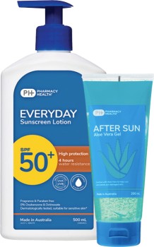 10%25+off+Pharmacy+Health+Selected+Sunscreen+Products