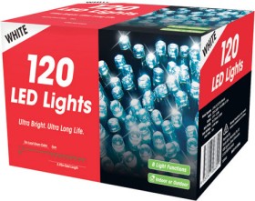 120-Led-Fairy-Lights-8-Function-Warm-White-or-Multi-Colour on sale