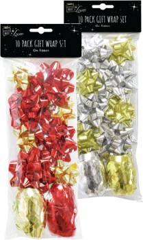 Christmas+Gift+Wrapping+Set+10+Assorted