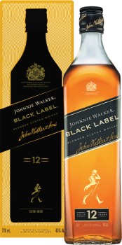 Johnnie+Walker+Black+Label+Whisky+700mL