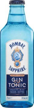 Bombay-Sapphire-Gin-Tonic-54-4-Pack on sale