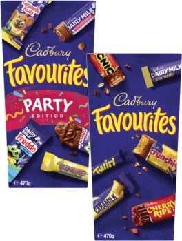 Cadbury-Favourites-470g on sale