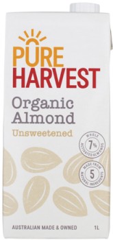 Pureharvest-Organic-Unsweetened-Almond-Milk-1-Litre on sale