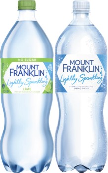 Mt-Franklin-Lightly-Sparkling-Water-125-Litre on sale