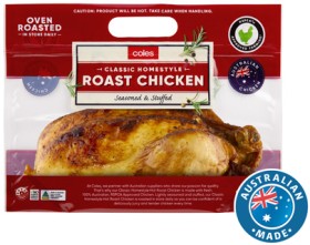 Coles-Hot-Roast-RSPCA-Approved-Chicken on sale