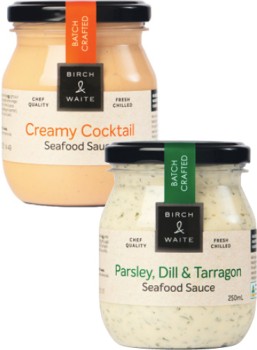 Birch-Waite-Sauce-250mL on sale