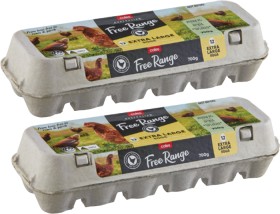 Coles-Free-Range-Eggs-12-Pack-700g on sale