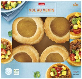 Coles+Vol+au+Vents+4+Pack+108g