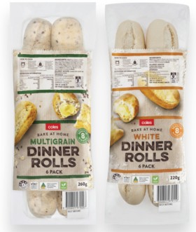 Coles-Bake-at-Home-Dinner-Rolls-6-Pack-220g-260g on sale