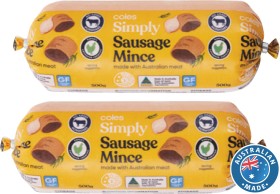 Coles+Simply+Sausage+Mince+500g