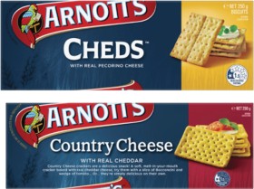 Arnotts-Cheds-or-Country-Cheese-Crackers-250g on sale