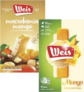 Weis-Frozen-Dessert-Bars-4-Pack-6-Pack-264mL-280mL on sale