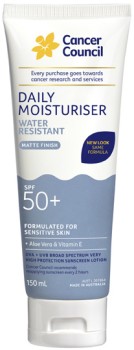 Cancer+Council+Daily+Moisturiser+Sunscreen+SPF50%2B+150mL%5E%5E