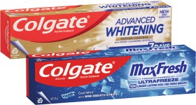Colgate+Advanced+Whitening+%26amp%3B+Tartar+or+Max+Fresh+Toothpaste+115g