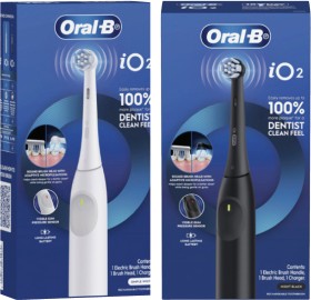 Oral-B-iO2-Electric-Toothbrush-White-or-Black-1-Pack on sale