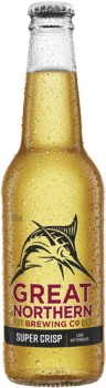 Great-Northern-Super-Crisp-Lager-Bottles-24x330mL on sale