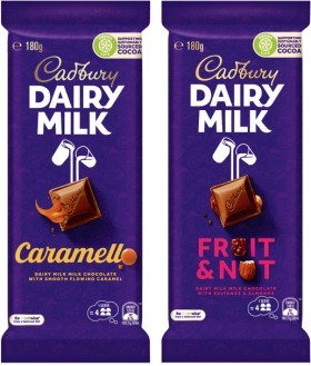 Cadbury+Chocolate+Block+150-190g+Selected+Varieties