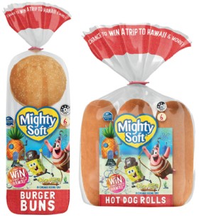 Mighty-Soft-Hot-Dog-Rolls-or-Burger-Buns-6-Pack on sale
