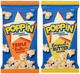 Poppin+Microwave+Popcorn+85-100g+Selected+Varieties