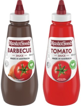 MasterFoods-Tomato-or-Barbecue-Squeezy-Sauce-475500mL-Selected-Varieties on sale