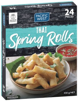 Pacific-West-Spring-Rolls-430g-Selected-Varieties on sale