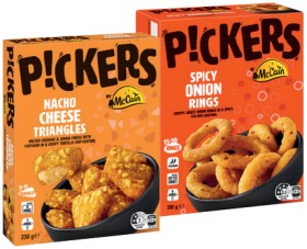 McCain-Pickers-230350g-Selected-Varieties on sale
