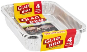 Glad-Thick-Strong-BBQ-Trays-4-Pack on sale