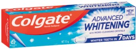 Colgate+Advanced+Whitening+or+MaxFresh+Cool+Mint+Toothpaste+115g+Selected+Varieties