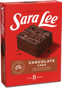 Sara-Lee-Chocolate-Cake-350g-or-Carrot-Cake-400g on sale