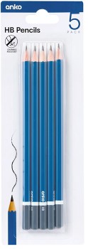 5-Pack-HB-Pencils on sale