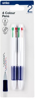 2-Pack-4-Colour-Pens on sale