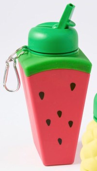 700ml+Pop-Up+Collapsible+Drink+Bottle+-+Watermelon