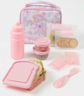 10-Piece-Lunch-Set-Unicorn on sale