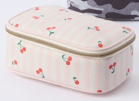 Zip+Top+Pencil+Case+-+Cherry