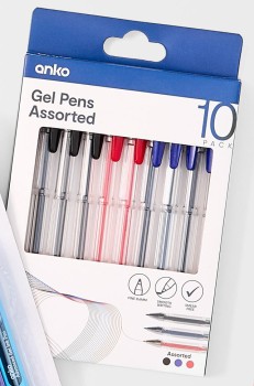 10-Pack-Gel-Pens on sale
