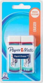2-Pack-Paper-Mate-Rapid-Erasers on sale
