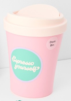 Coffee-Cup-Desk-Bin on sale