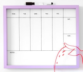 Planner-Board-with-Marker on sale