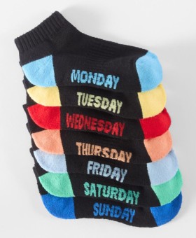 7-Pack-Active-Kids-Days-of-the-Week-Low-Cut-Socks on sale