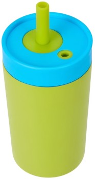 400ml-Green-and-Blue-Double-Wall-Sipper-Tumbler on sale