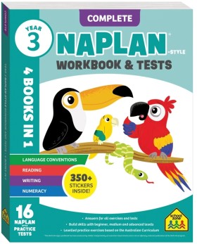 Naplan-Style-Complete-Workbook-and-Tests-Year-3-4-Books-in-1-Book on sale