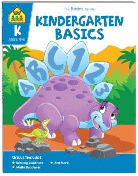 School-Zone-The-Basics-Series-Kindergarten-Basics-Book on sale