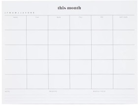 24+Sheet+Monthly+Desk+Pad
