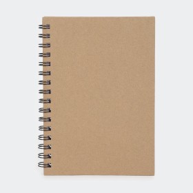 A5-Spiral-Notebook-Kraft on sale