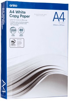 A4+Copy+Paper+80GSM+500+Sheet