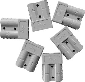 Voltage+Heavy+Duty+50AMP+Anderson+Plug+-+6+Pack